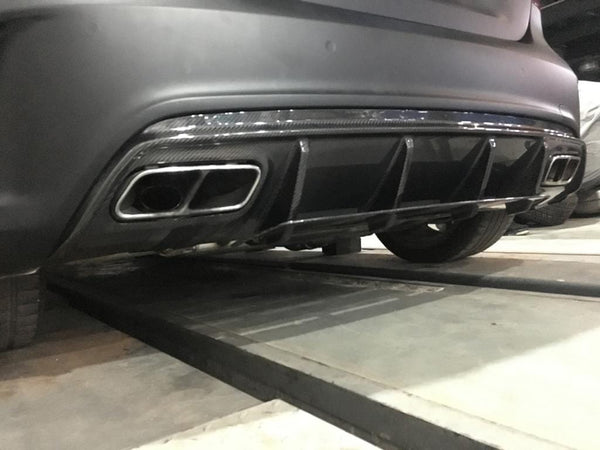 Mercedes A Class W176 Rear Bumper Diffuser Lip