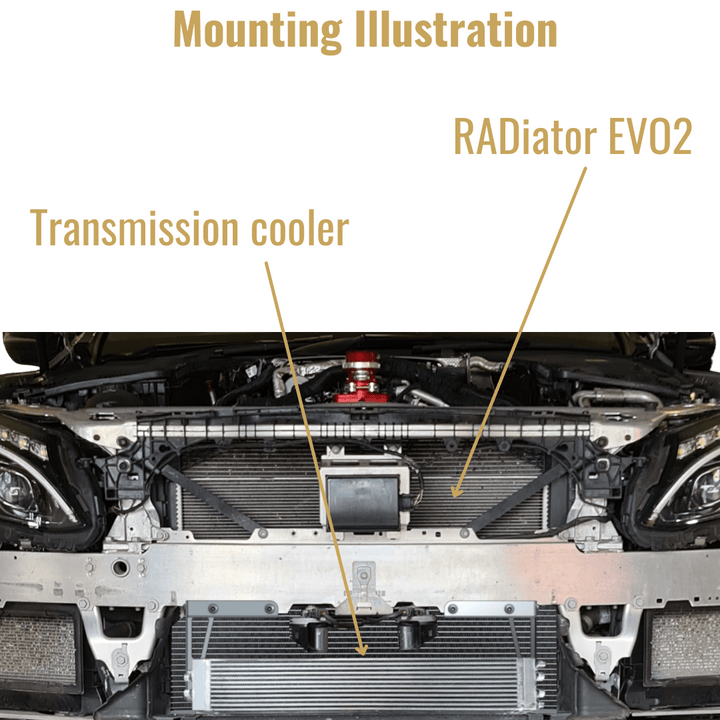 Mercedes Transmission Cooler Upgrade